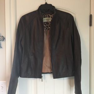 🎄Wilson’s leather brown jacket! Size Small